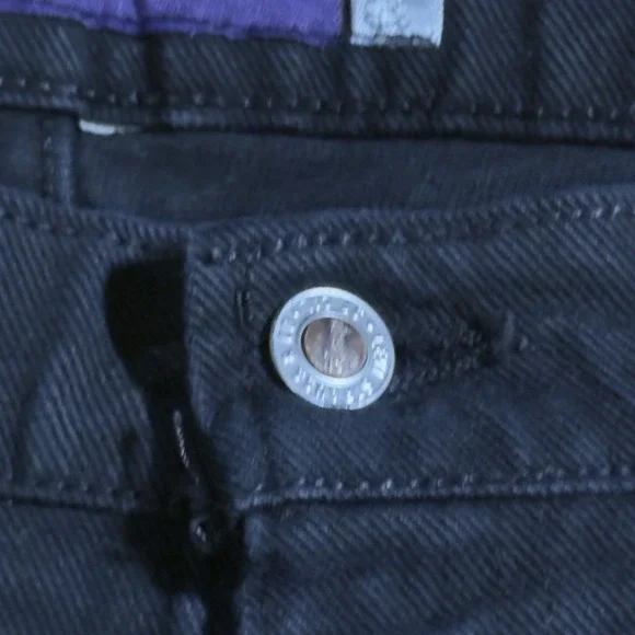 Vintage Levi's SilverTab Baggy Jeans Men's 36x33 Black Fit Denim 90s Y2K